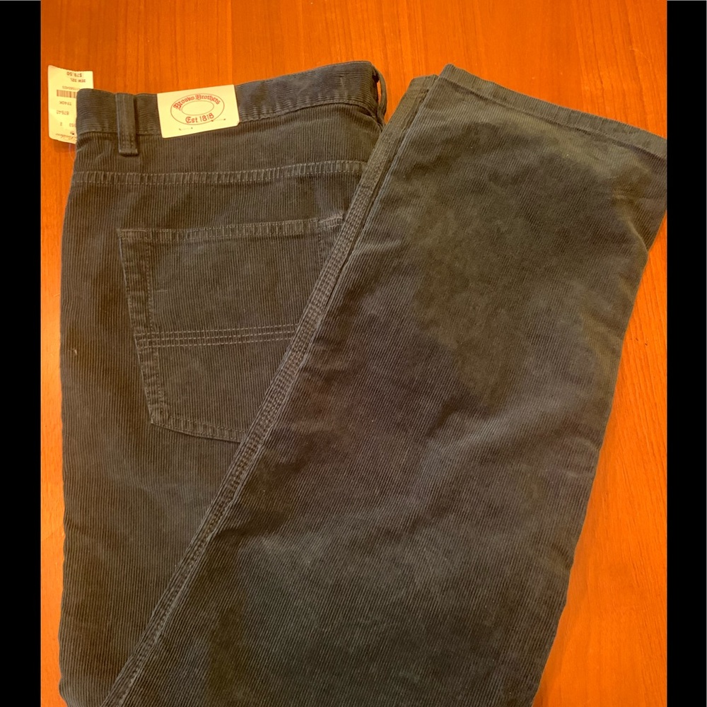 NWT Brooks Brothers Corduroy 5 pocket pant 35w